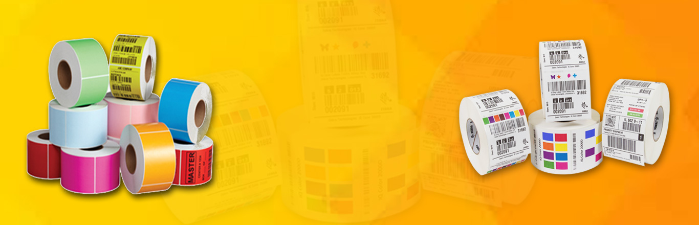 Colored Barcode Label