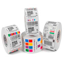 Colored Barcode label